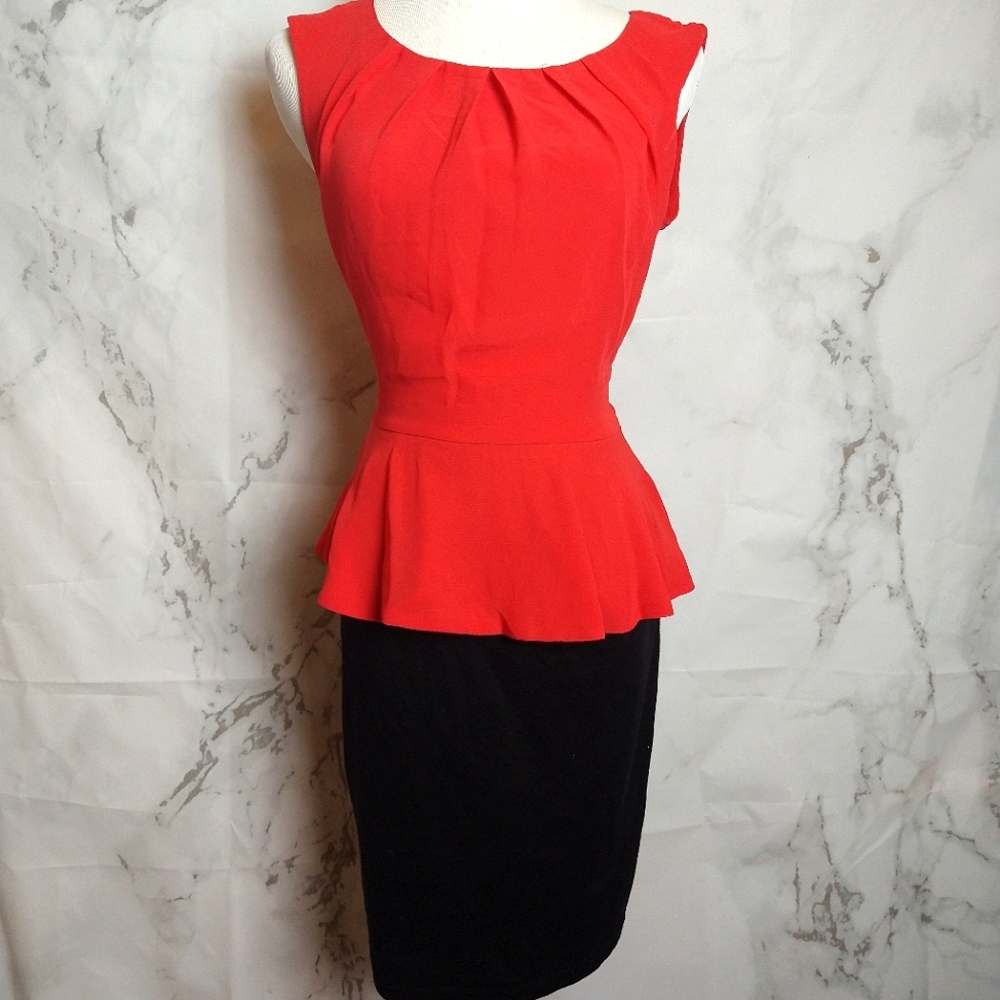 NWOT peplum dress